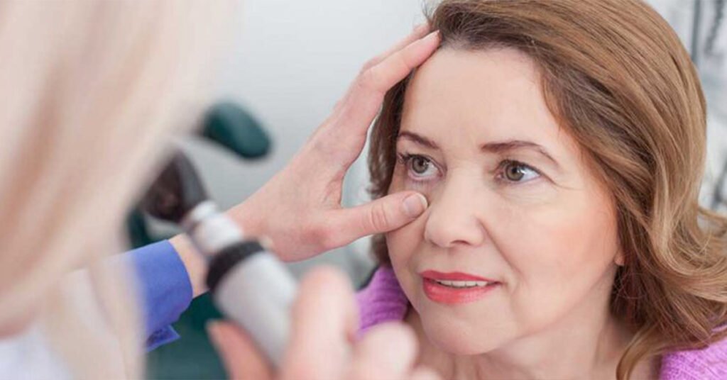 Mulheres na menopausa saúde ocular